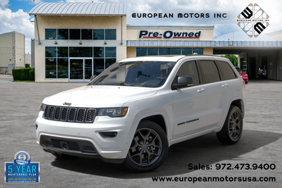 2021 Jeep Grand Cherokee 80th Anniversary Edition