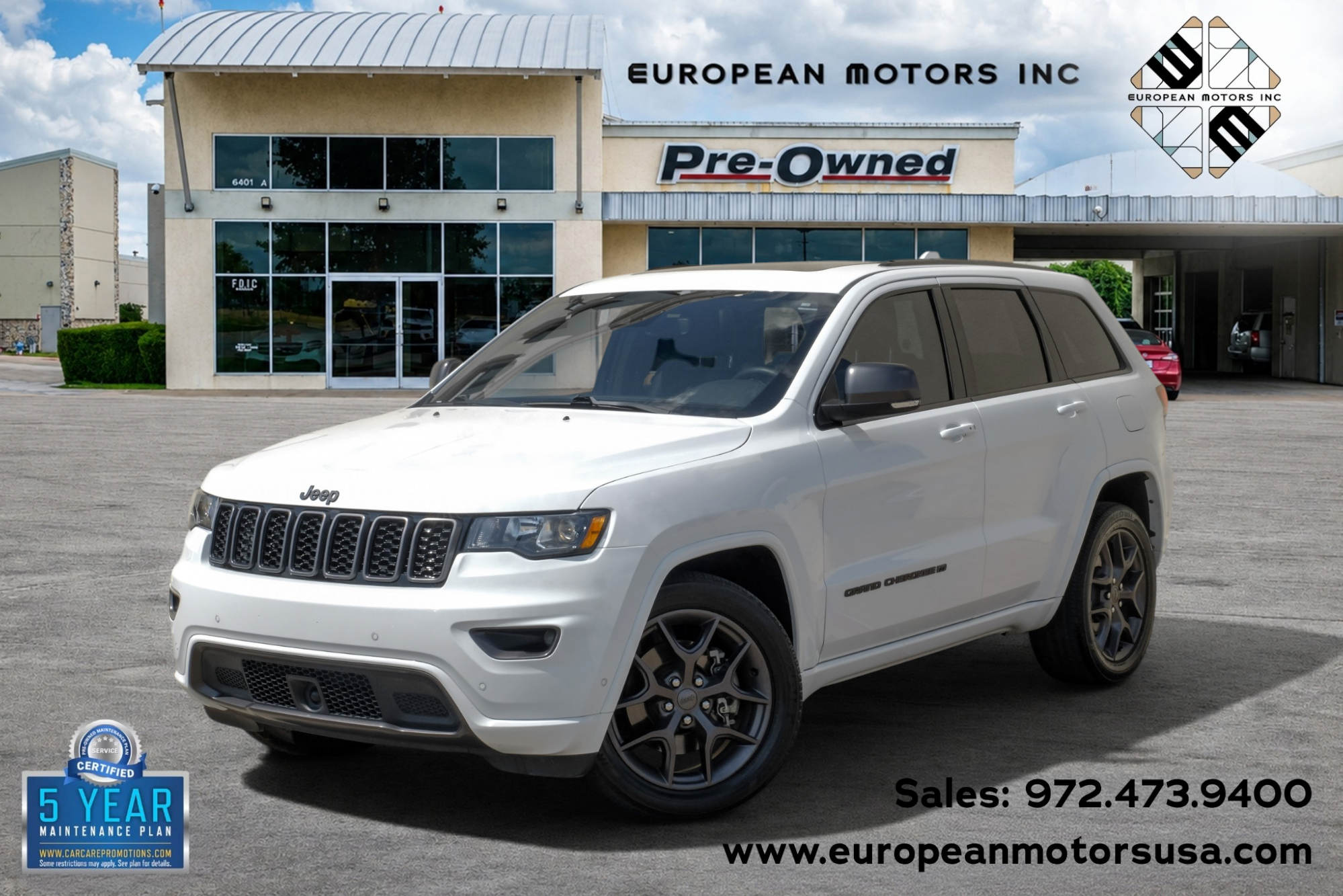 2021 Jeep Grand Cherokee 80th Anniversary Edition