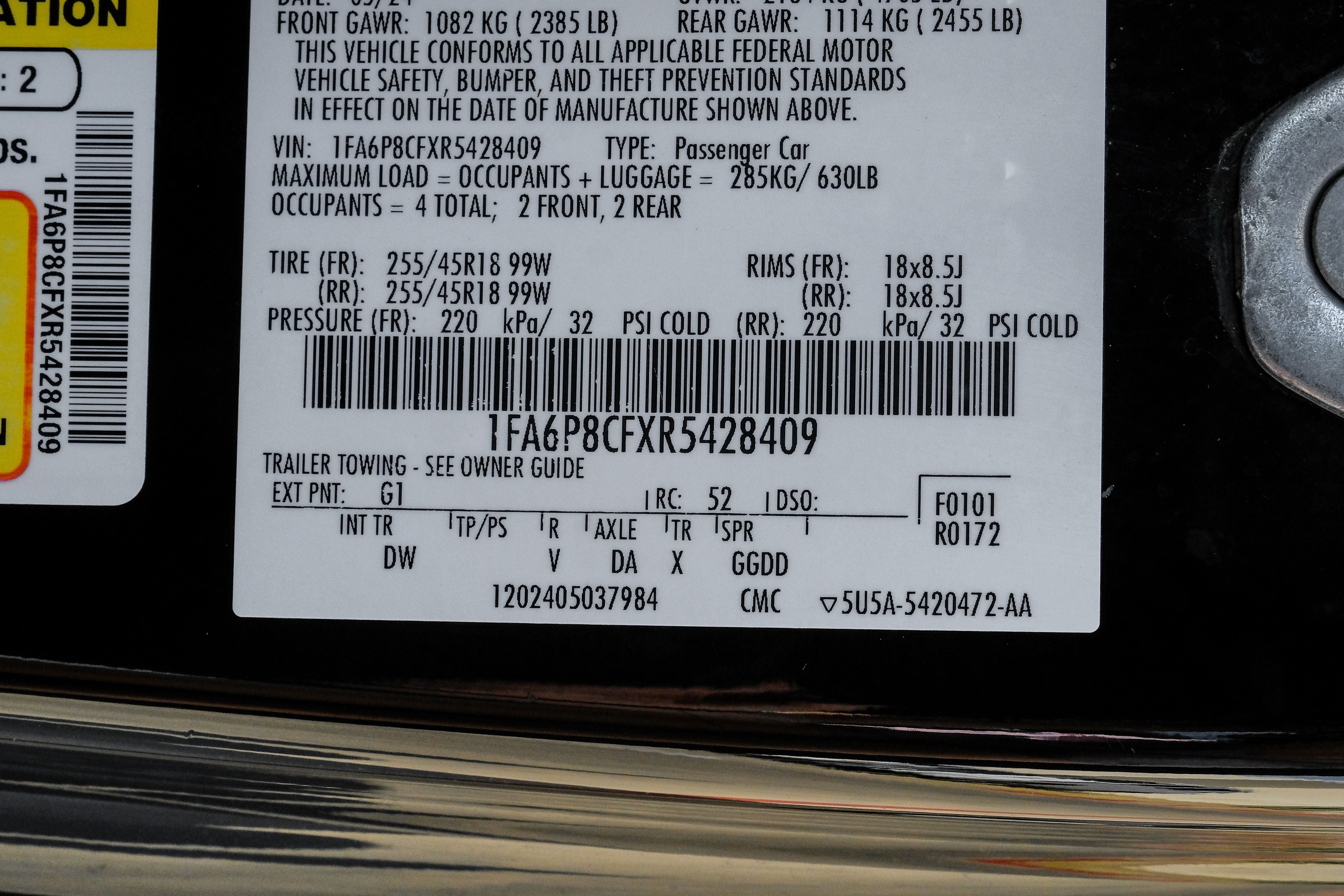 2024 Ford Mustang GT