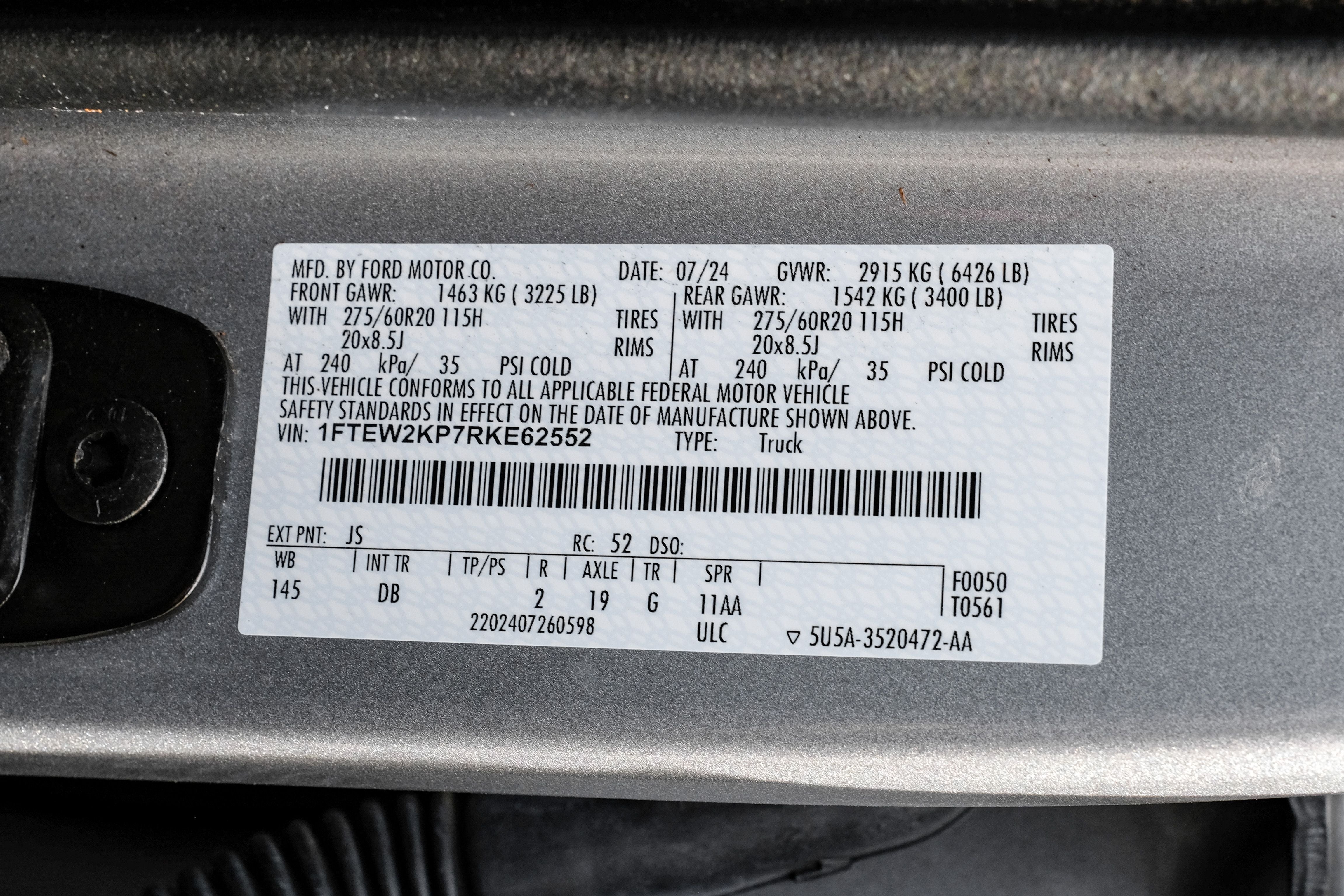 2024 Ford F-150 STX