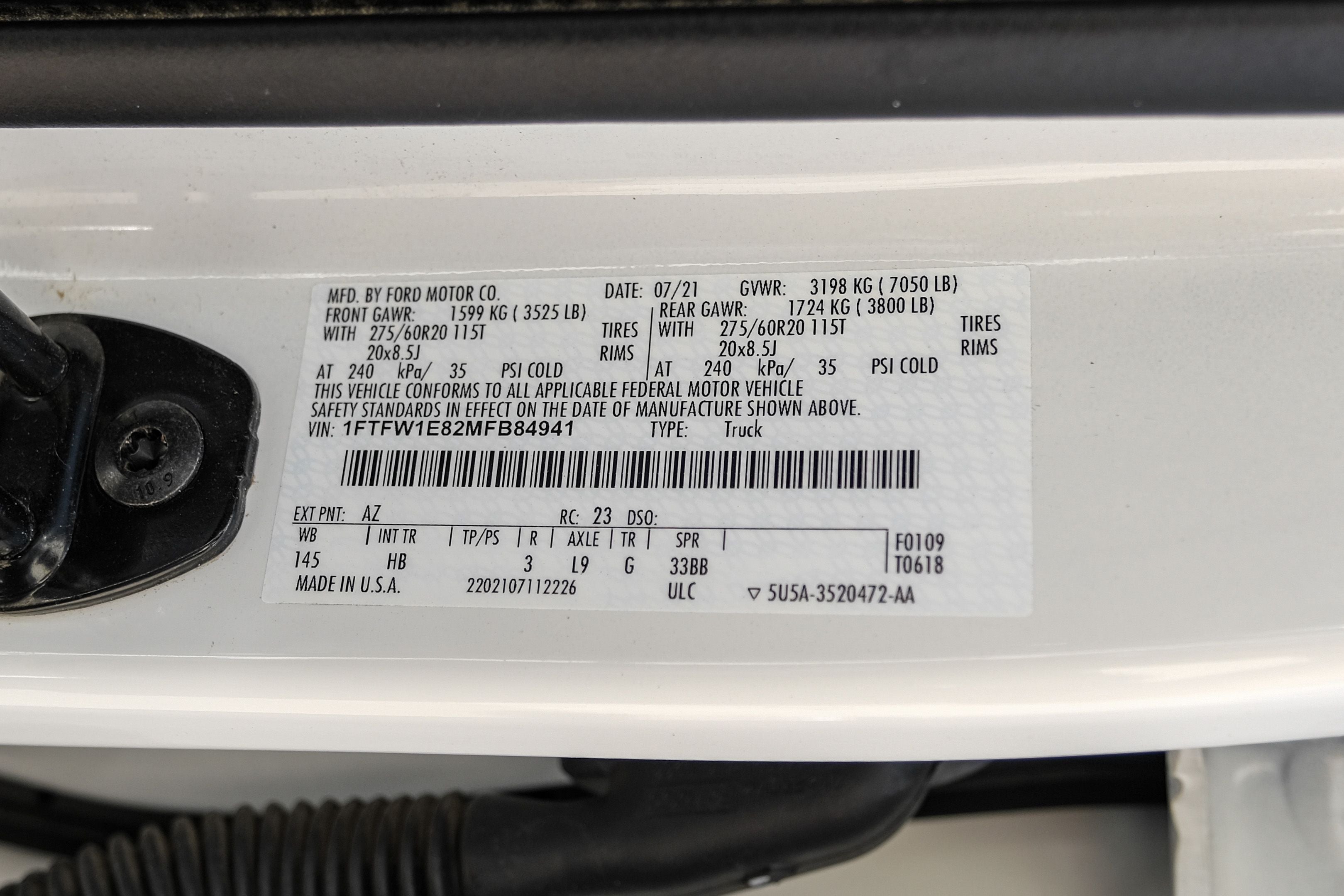 2021 Ford F-150 Lariat