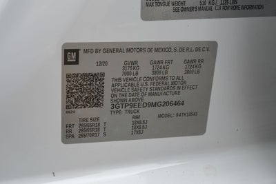 2021 GMC Sierra 1500 AT4