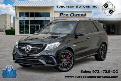 2016 Mercedes-Benz GLE GLE 63 AMG® 4MATIC®