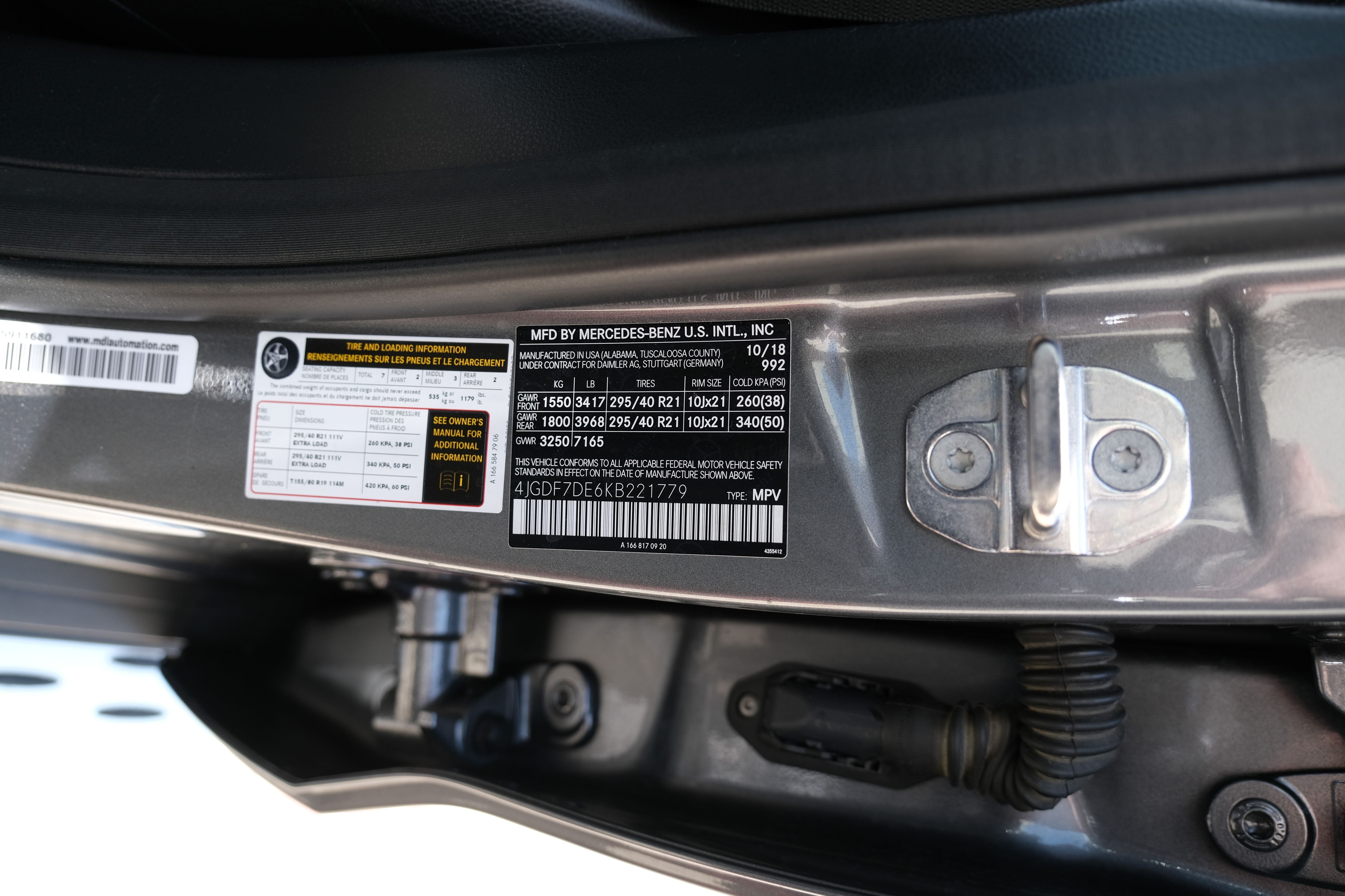 2019 Mercedes-Benz GLS GLS 550 4MATIC®