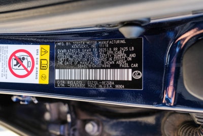 2019 Lexus ES 350
