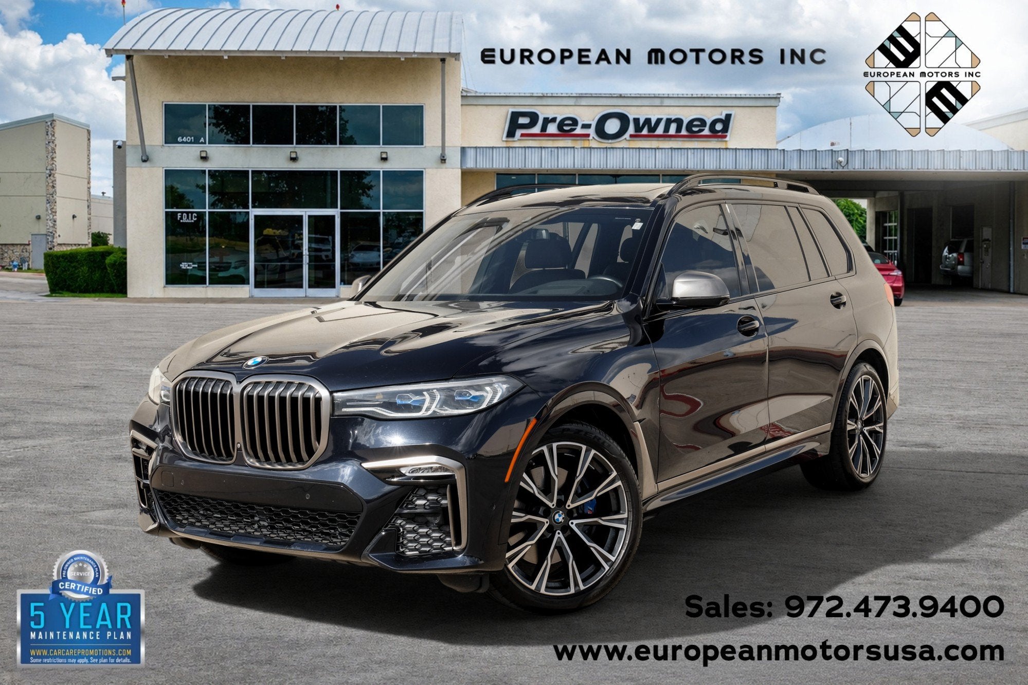 2021 BMW X7 M50i