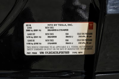 2018 Tesla Model X 75D