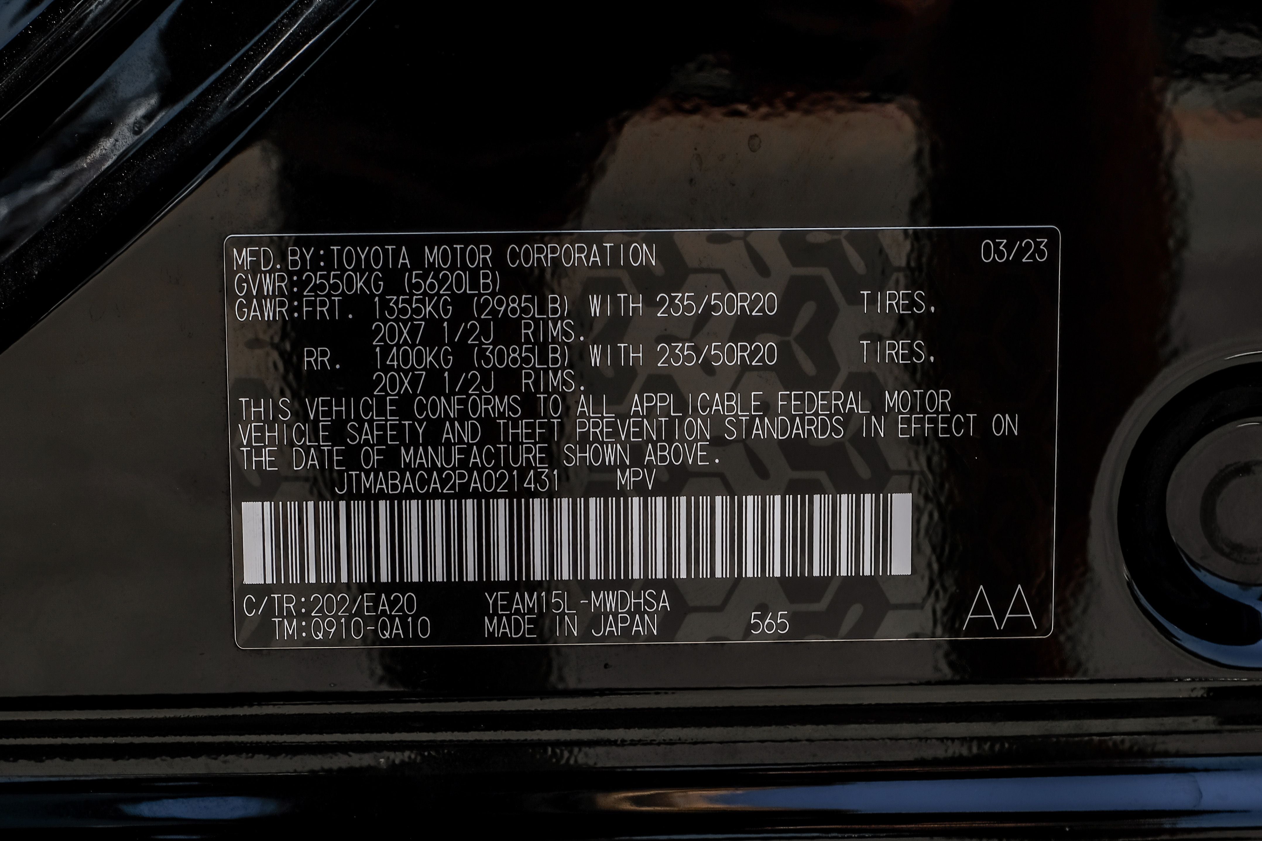 2023 Toyota bZ4X Limited
