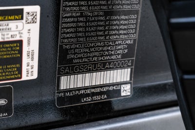 2020 Land Rover Range Rover HSE