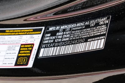 2025 Mercedes-Benz C-Class C 43 AMG® 4MATIC®
