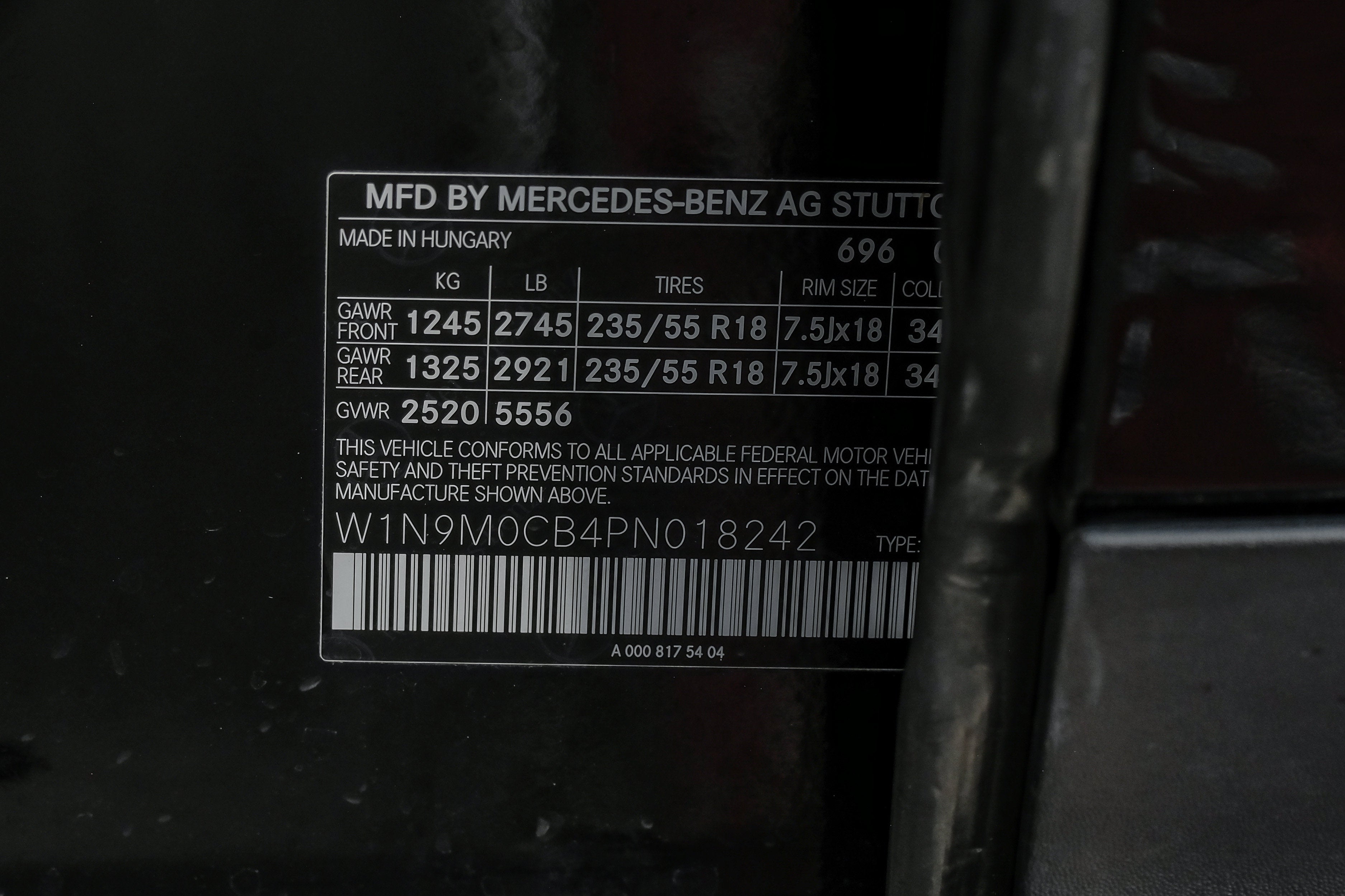 2023 Mercedes-Benz EQB 250+ Base