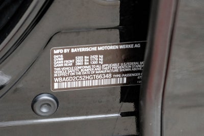 2017 BMW 6 Series 640i xDrive Gran Coupe