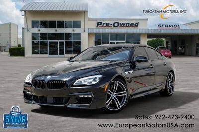 2018 BMW 6 Series 650i Gran Coupe