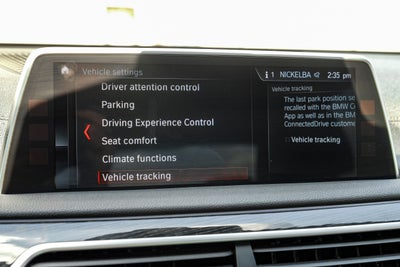 2018 BMW 7 Series 750i