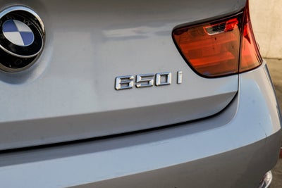 2012 BMW 6 Series 650i