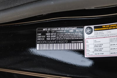 2017 Mercedes-Benz SLC SLC 300
