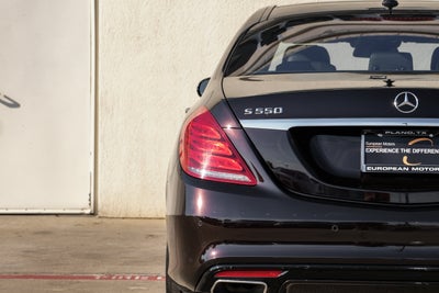 2015 Mercedes-Benz S-Class S 550