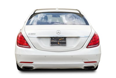 2016 Mercedes-Benz S-Class S 550