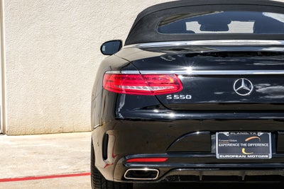 2017 Mercedes-Benz S-Class S 550