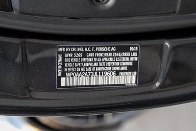 2018 Porsche Panamera Base