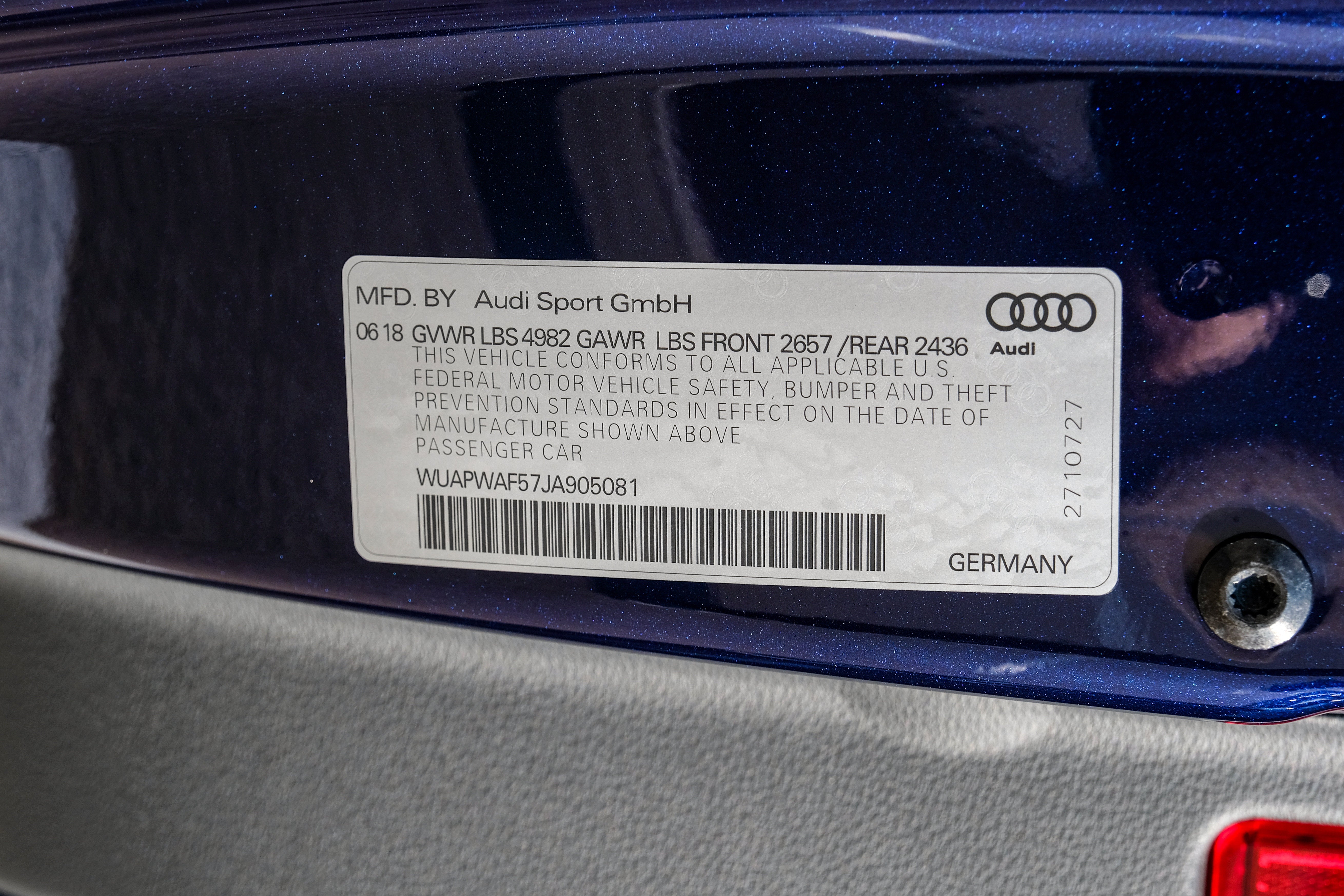 2018 Audi RS 5 2.9T quattro